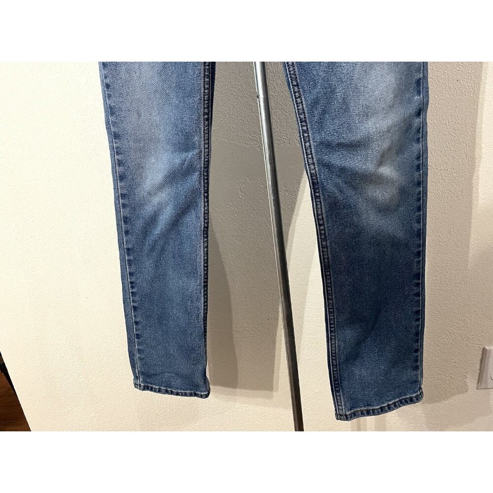 Levis 512 Denim Jean Women Size 12 30X32 Straight Leg Pants Stretch - Picture 2 of 9